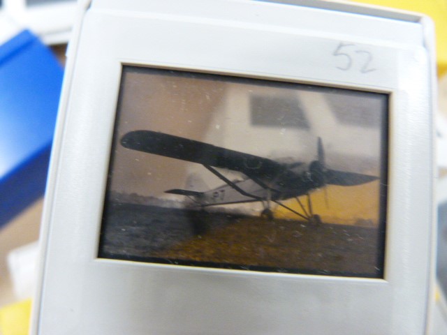 Westland 35mm Slides: A box of over one hundred monochrome 35mm slides mounted in plastic with glass - Image 2 of 4