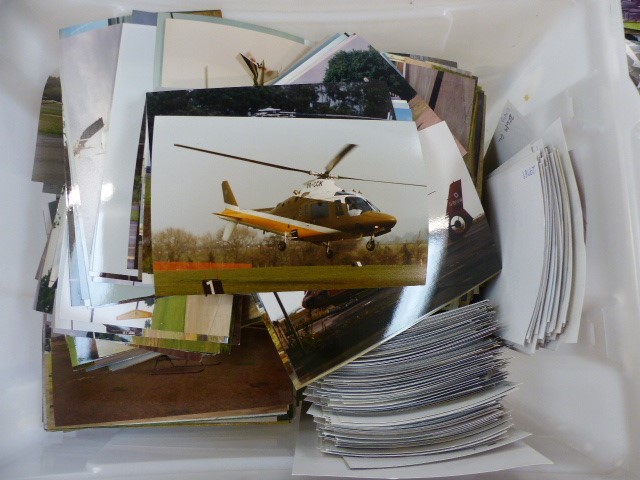 Civil Helicopter Photographs Mainly 6x4cm and estimated at 2300 photographs