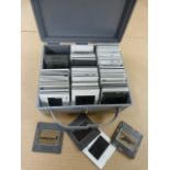 Gloster Aircraft 35mm Slides:A box of over seventy 35mm monochrome slides mounted in plastic with