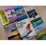 Signed Aviation Books: 7 books signed by author - Ominous Skies signed Harold Penrose, British