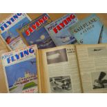 Popular Flying Magazine 1930's Complete year of 1936 in one volume plus loose issues of Feb 1937,