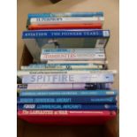 Aircraft Books A lot of 22 books including Spitfire, The Army in the Air, Gloster Javelin,