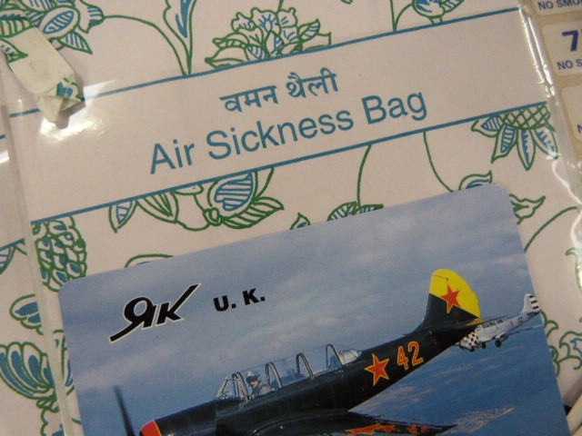 Airline Calendars , Waste Bags & Menus: A selection of small calendars plus pocket sized. Nigeria - Image 3 of 3