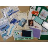 Airline Calendars , Waste Bags & Menus: A selection of small calendars plus pocket sized. Nigeria