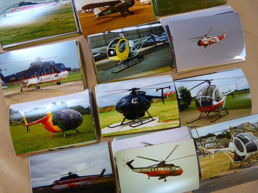 A box of around 5000 Helicopter Photographs: Covers a lot of different types mainly 6x4 primarily - Image 2 of 4