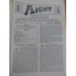 Flight Magazine Bound Volumes 1914 complete Two bound volumes for the complete year of 1914 -