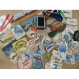 Assorted Airline & Aeroplane Ephemera: The box covers a wide range of airlines ephemera including