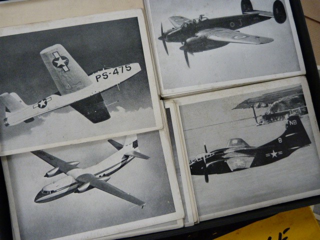 Episcope / Aircraft Recogniton Cards 1948 - 1958: Over 160 cards testing Aircraft Recogniton - and - Image 2 of 3