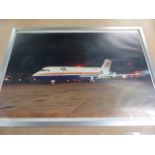 BAC 1-11 large framed photograph ADC Airlines A framed photograph of ADC Airlines BAC 1-11 5N-BAB.