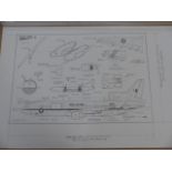 RAF Lockheed Tristar Tanker Scale Plan & Photographs Mounted on board and measures 30 x20 inches and