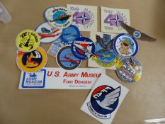 Military Stickers & Assorted Patches: Military Aviation Stickers NATO AWACS, NATO 1949-89 x2,