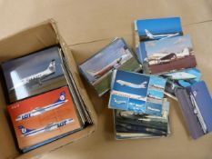 650+ Aircraft & Airport Postcards: Dating from the late 1940's to present day Approx 160 Airline