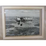 Gloster Gladiator signed Photograph by Russell Adams 1959: Another item from the Derek N James