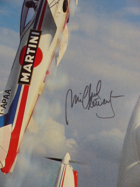 Meribel Air Show & Team Martini Signed Poster: A collection of six posters. One from Mirebel 1985 - Image 3 of 7
