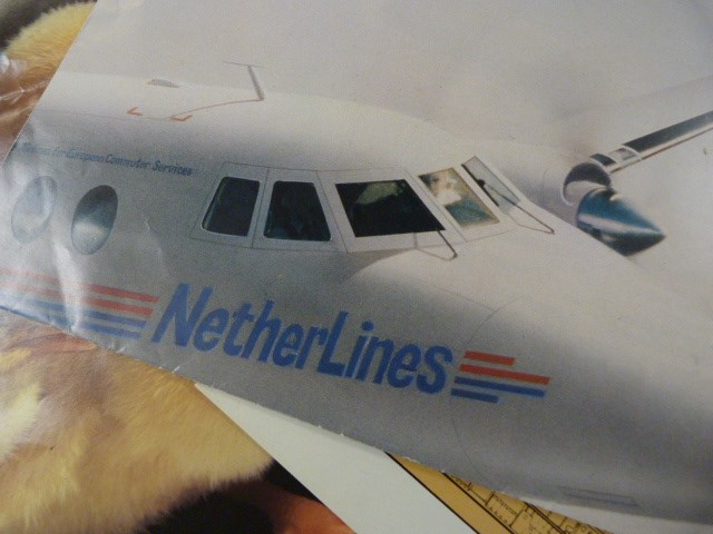Gulf Air & Netherlines Posters: Gulf Air Five Star Lockheed L-1011 Tristar measuring 50x70cm and - Image 3 of 4