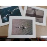 Battle of Britain Memorial Flight Photo Posters: Twelve photographs featuring Lancaster,Spitfire &