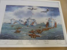 The Glosters Return print: Limited edition print by David Griffin number 82/1850 with certificate of
