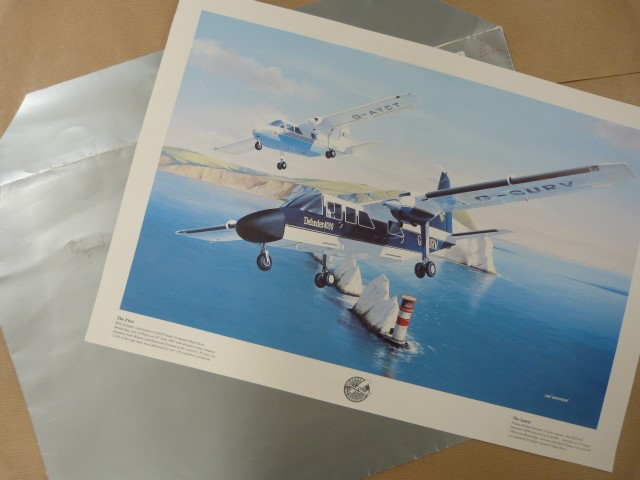 Britten Norman Islander 30th Anniversary Print: To celebrate the 30th Anniversary of the Islander
