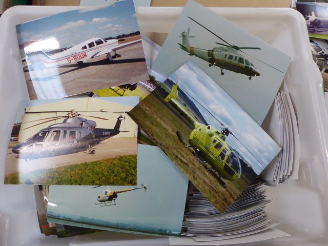 Civil Helicopter Photographs Mainly 6x4cm and estimated at 2300 photographs - Image 4 of 4