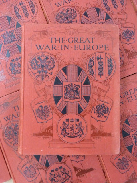 The Great War in Europe 1920 Complete Set: Volumes 1 to 9 of the Great War in Europe published by - Image 2 of 3