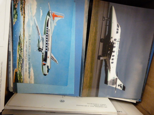 650+ Aircraft & Airport Postcards: Dating from the late 1940's to present day Approx 160 Airline - Image 3 of 6