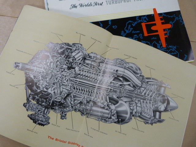 AW Argosy and Bristol Proteus Engine Brochures Argosy brochure 3rd edition 1959 contains 22 pages - Image 2 of 3