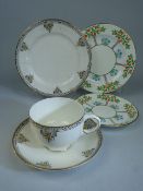 Selection of Art Deco Tea Wares - to include Crown Ducal, Wedgwood etc