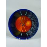 Alan Clarke signed studio Pottery charger/plate approx 25cm