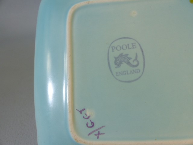 Poole Pottery Freeform trinket pieces. To include a Candle Holder and two other pieces - Image 5 of 8