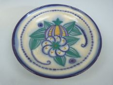 1920's Early Carter, Stabler, Adams bowl.Designed by Truda Carter in the RA pattern. approx diameter