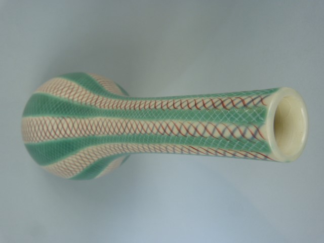 Poole Pottery Freeform Vase in the PKT pattern. Approx height - 39cm - Image 2 of 4