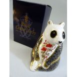 Royal Crown Derby 'Endangered Species Panda' comes with box but not original.