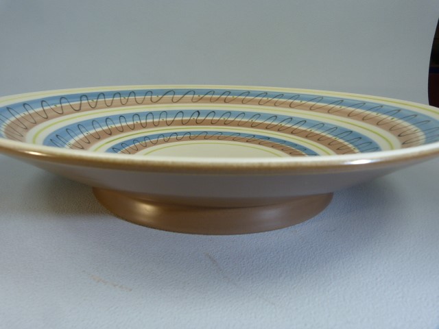 Poole Pottery Free form dish. Shape 920 and TNB. Approx Diameter - 33cm - Image 3 of 5