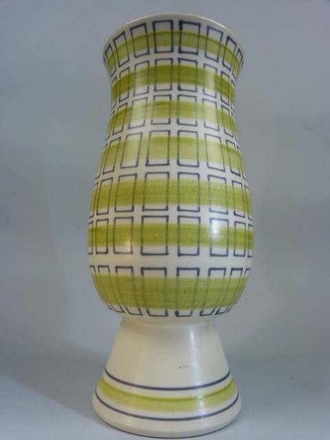 Poole Pottery Freeform Vase PJL pattern designed by Alfred Rhead. Shape No 704 - Image 3 of 4