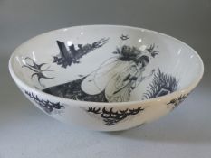 Poole Pottery bowl from the 'Beardsley' Collection