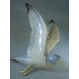 Poole Pottery wall plaque in the form of a Gull. no. 816