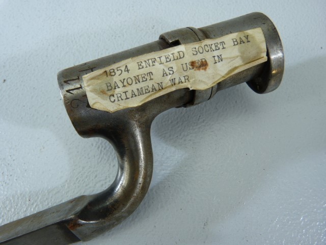 19th Century Enfield socket Bayonet 43cm - Image 2 of 2