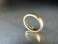 9ct yellow gold wedding band size K