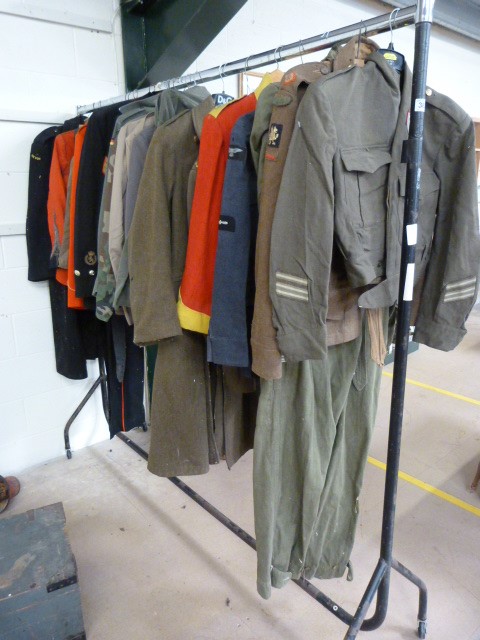 MILITARIA - Large collection of clothing mostly English, but including some European uniforms and