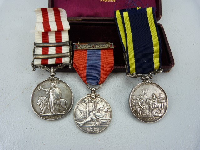 India Medals 1857 - 1858, 9th Lancers: The Indian Mutiny Medal of William John Mitchell with - Image 3 of 5