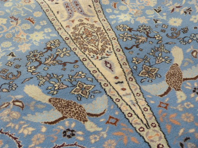 Blue Ground asian carpet - Image 3 of 3