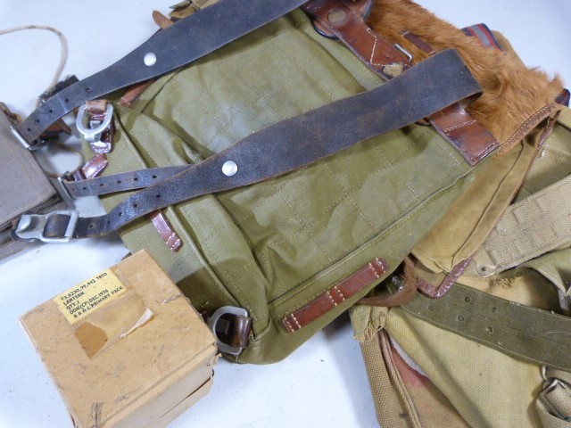 Selection of military kit bags - Image 3 of 5