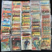 Quantity of Charlton, King and Gold key The Phantom comics, together with a quantity of assorted