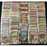 Quantity of Marvel sci-fi related comics: 35 x Star Wars; 28 x Battlestar Galactica; 2 x Star