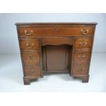 Mahogany ladies Pedestal Desk