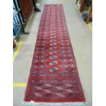Large Red ground runner with all over design