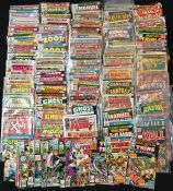 Quantity of Marvel comics, includes Marvel Two-In-One, Sub-Mariner, and The Invaders. (190 approx.)