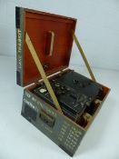 Air Ministry Radio. A WWII British Fighter Command radio, with stores reference plate stamped '