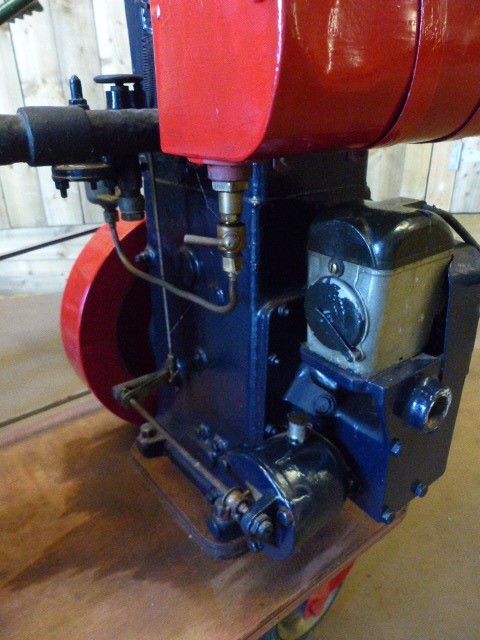 'The Lister' Stationary Engine with compressor. - Image 6 of 6