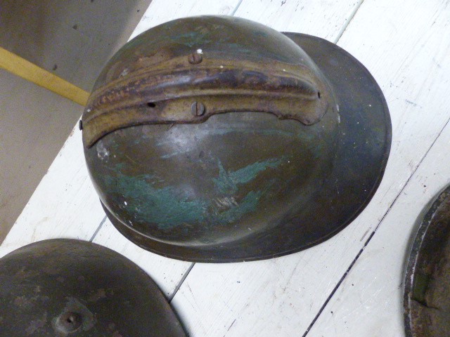 MILITARIA - Four military helmets - Image 3 of 5